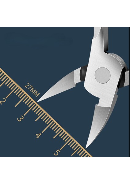 -9935710500 Paslanmaz Diyabetik Tırnak Makası ve Bıyık Makası Seti