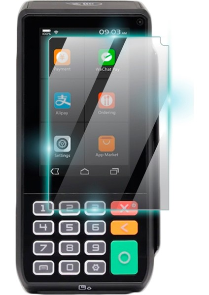 Pax A80 Smartpos 4" Ekran Için 9h Nano Proactive Ekran Koruyucu fiyatları