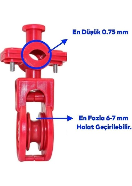 Bayrak Kablo Makarası Plastik Kablo Taşıyıcı Kablo Dolaşma Önleyici Seyyar Taşıma 360 Derece Döner fiyatları