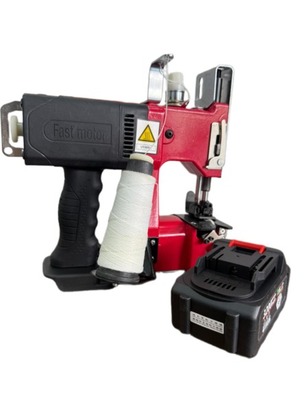 Şarjlı Çuval Ağzı Dikiş Makinesi Taşınabilir Yağ Iğne Seti Tek Bobin modelleri