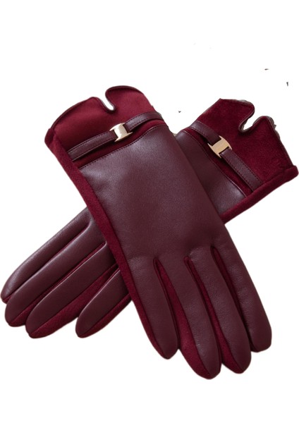 Kışlık Isıtmalı, Kalınlaştırılmış, Dokunmatik Ekran Uyumlu Parçalı Eldiven (Yurt Dışından)