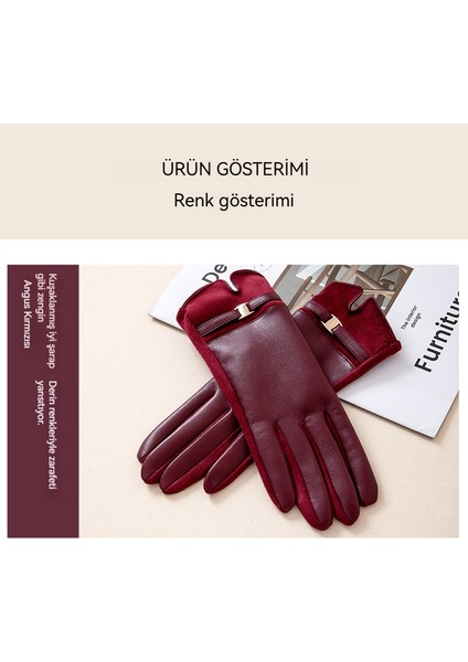 Kışlık Isıtmalı, Kalınlaştırılmış, Dokunmatik Ekran Uyumlu Parçalı Eldiven (Yurt Dışından) fiyatları