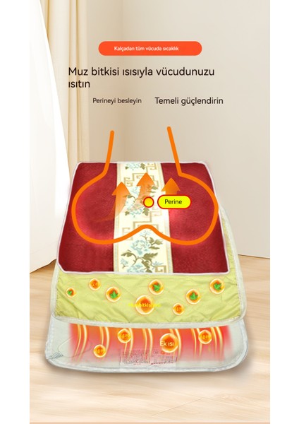 Elektrikli Isıtmalı Koltuk Yastığı, Evde Ayarlanabilir Sıcaklıkta Kompres, Fizyoterapi ve Moxibustion Yastığı (Yurt Dışından) fırsatları