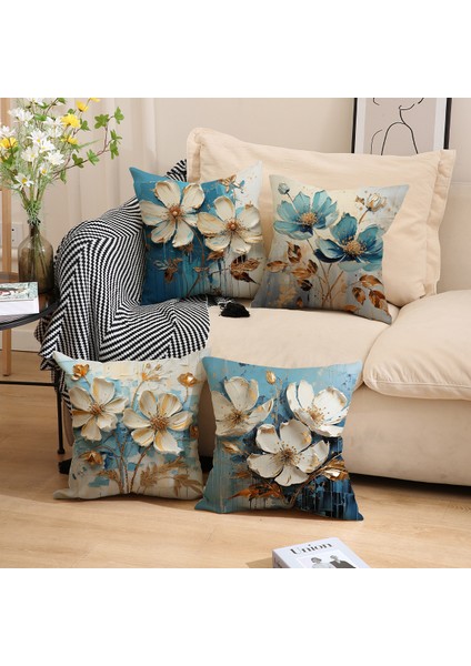 Krem Rengi Baskılı Kırlent Kılıfı, Sade ve Şık Dekoratif Kanepe Minderi, Keten Nefes Alan ve Rahat Sırt Dayanağı. (Yurt Dışından) fiyatları