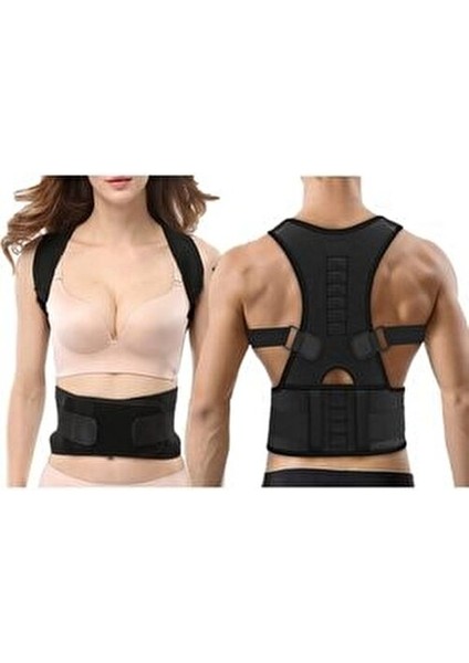Manyetik Dik Durmak Için Korse Ortopedik Kamburlu Önleyici Bayan Erkek Dik Durus Bel Sırt Korsesi fırsatları
