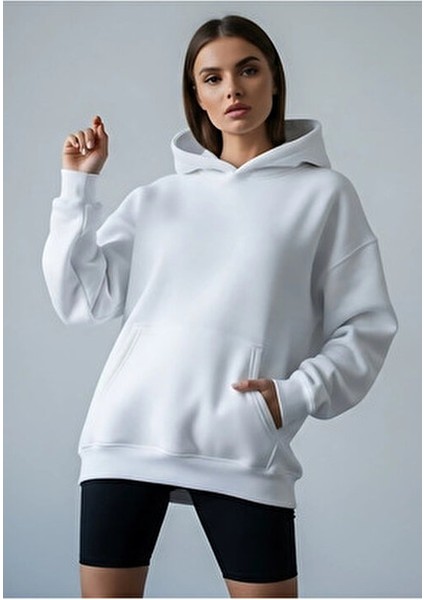 Oversize Unisex Kapüşonlu Sweatshirt Hoodie indirimleri