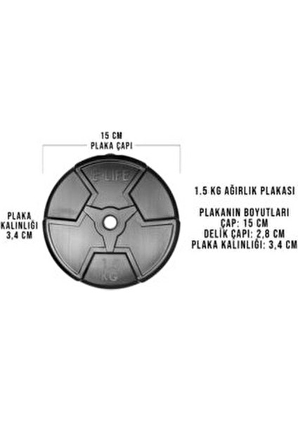 36 Kg (2 X 18 Kg) Dambıl Seti indirimleri