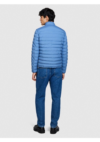 Pamuk Liyosel Karışımlı Rahat Kesimli Denim Jogger Pantolon Erkek Mavi Pantolon - 324P4QBESE020