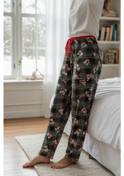 Uzun Tek Alt Pijama - Ev Giyimi Günlük Rahat Pijama Altı fırsatları