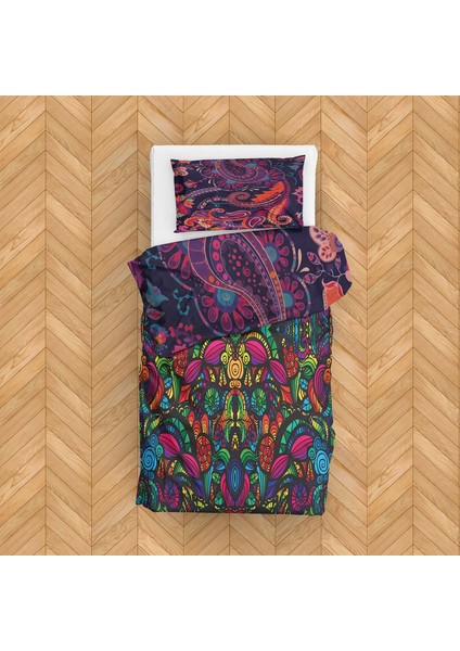 Polychrome / Narcos Çift Taraflı Nevresim Takımı 160 cm x 220 cm