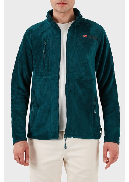 Yumuşak Dokulu Soğuğa Dayanıklı Fermuarlı Outdoor Polar Erkek Polar Upload