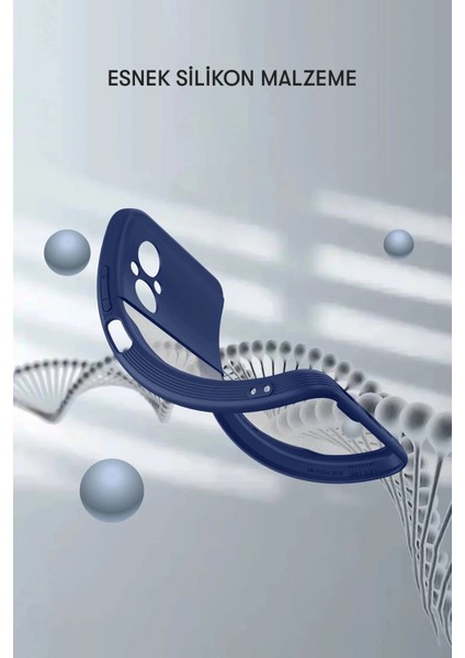 Xiaomi Poco M5 Kılıf Platin Silikon - Siyah modelleri