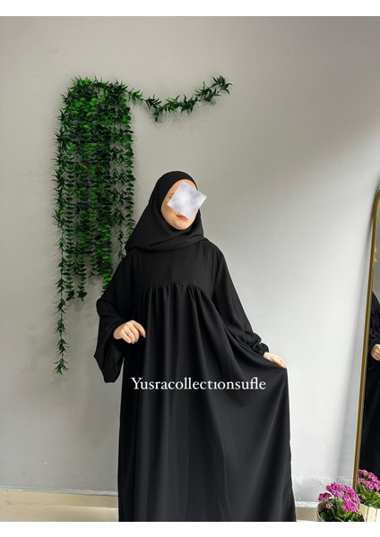 Ferace Tesettür Menekşe Elbise