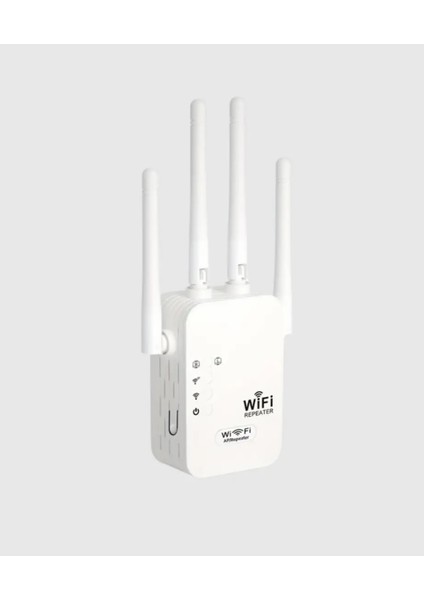 300MBPS Wifi Menzil Genişletici 4 Antenli Wpa3 Güvenlikli Priz Tipi Repeater modelleri