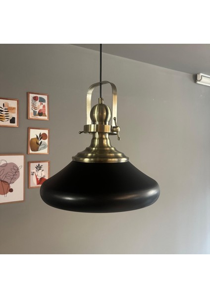 Solitra Siyah Tekli Avize Eskitme Başlık Sarkıt Ofis Showroom Salon Mutfak Avizeleri fırsatları