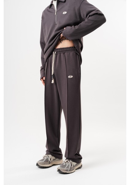 Erkek Modal Baggy Eşofman Altı Füme fiyatları