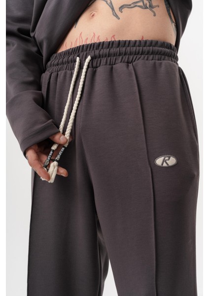 Erkek Modal Baggy Eşofman Altı Füme indirimleri