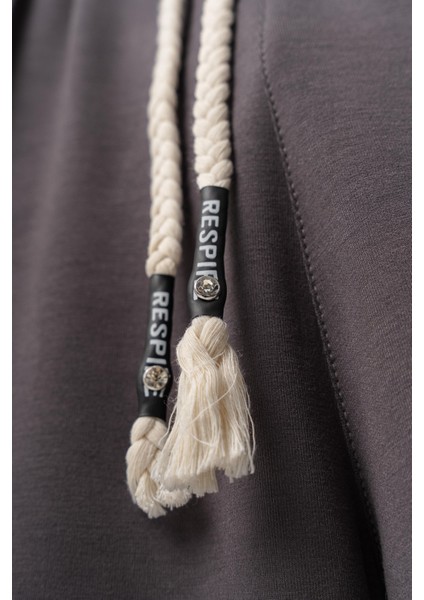 Erkek Modal Baggy Eşofman Altı Füme