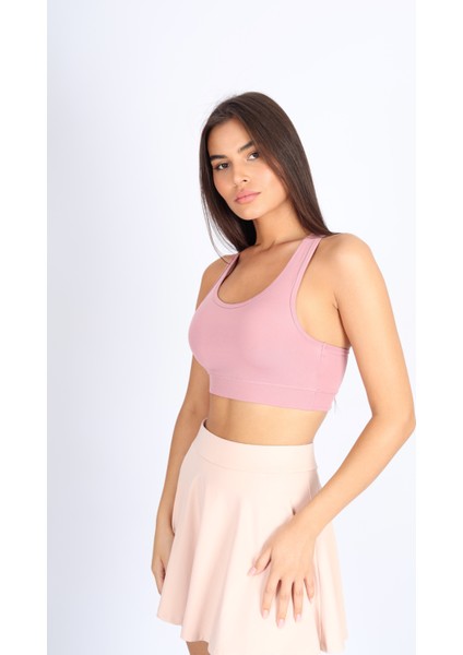 Rose Hafif Destekli Kaplı Sporcu Bralet modelleri