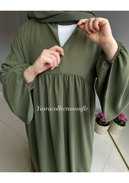 Ferace Tesettür Menekşe Elbise fırsatları