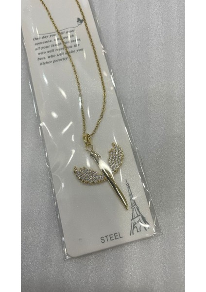 Figürlü 316L Çelik Kolye