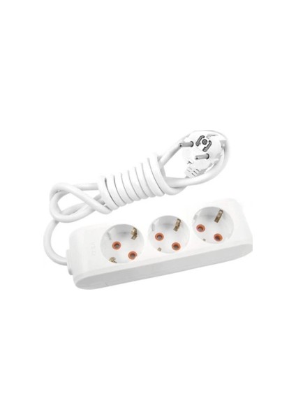 3LÜ 2MT UZATMA KABLO GRUP PRİZ 9011 3302 (5148)