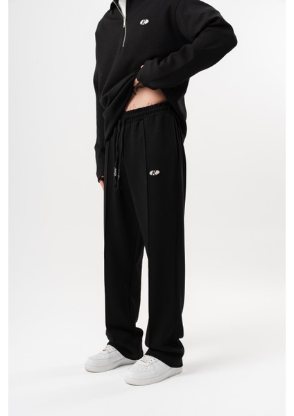 Erkek Modal Baggy Eşofman Altı Siyah fiyatları