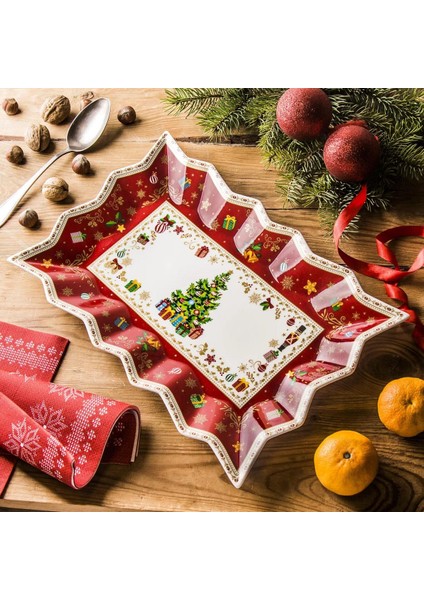 Porselen Sunumluk 35 x 23 cm