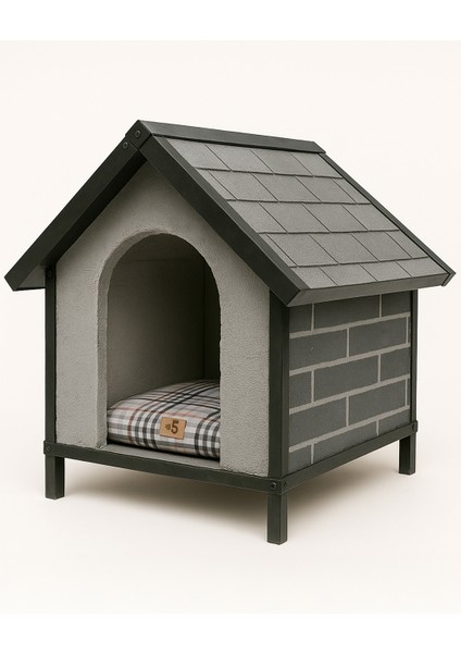 Merkür Küçük Small - Irk Hafif Beton Köpek Kulübesi – Premium Koku Yapmaz, Parazit Barındırmaz, Doğal Izolasyonlu - Pet On Life