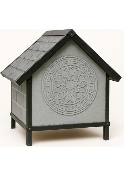 Merkür Küçük Small - Irk Hafif Beton Köpek Kulübesi – Premium Koku Yapmaz, Parazit Barındırmaz, Doğal Izolasyonlu - Pet On Life modelleri