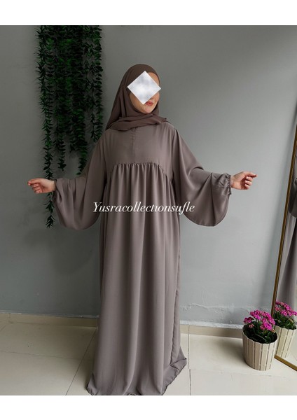 Ferace Tesettür Menekşe Elbise