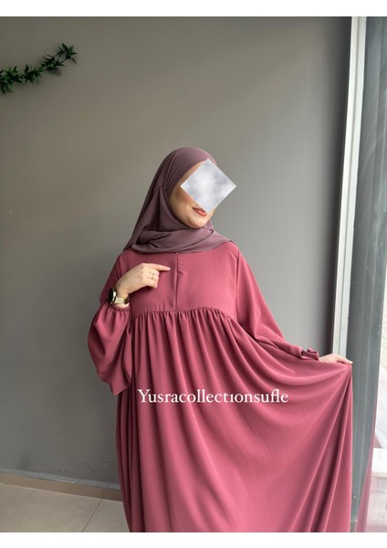 Ferace Tesettür Menekşe Elbise fiyatları