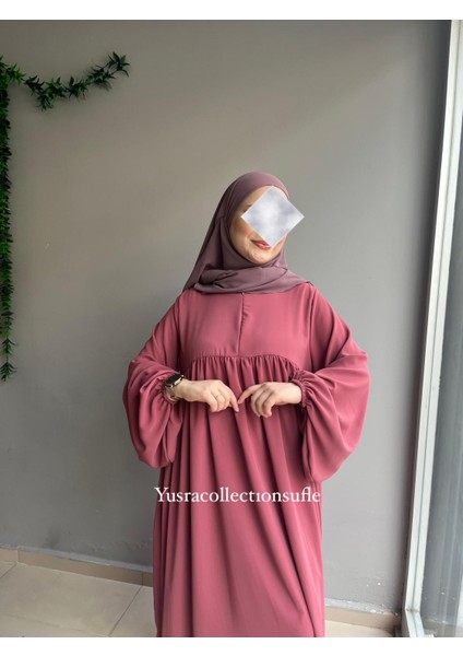 Ferace Tesettür Menekşe Elbise modelleri