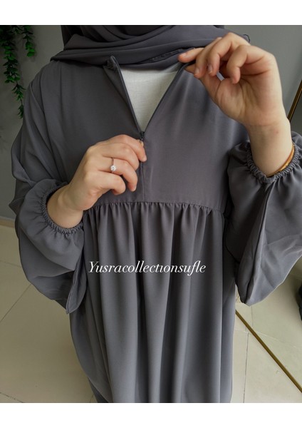 Ferace Tesettür Menekşe Elbise indirimleri