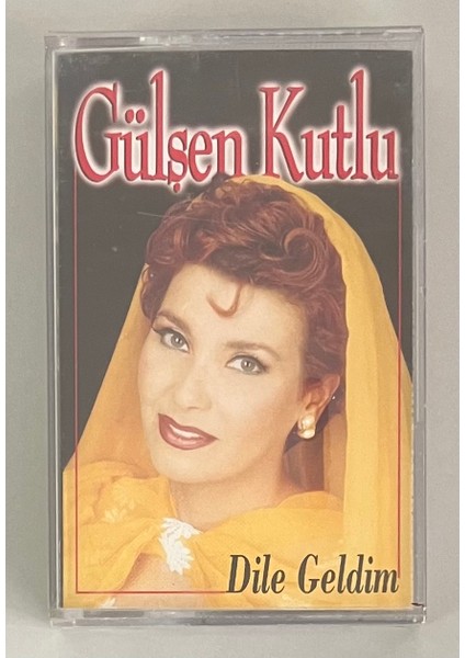 Gülşen Kutlu Dile Geldim Kaset (Jelatinli Sıfır Orijinal Dönem Baskı Kaset)