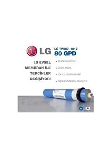 Membran Filtre 3 Kat Kompozit Polyamid ile Yüksek Performanslı Su Arıtma 80 Galon modelleri