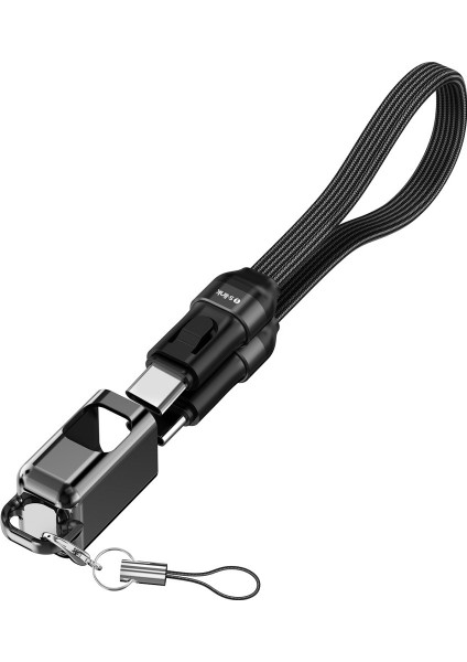 Armor CC-020 60W 20 cm Type-C To Type-C Pd Örgülü Metal Başlıklı Siyah Hızlı Şarj Kablosu modelleri