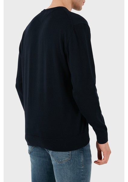 Pamuklu Regular Fit Baskılı Bisiklet Yaka Sweat Erkek Sweat MW0MW40851 Dw5 fırsatları