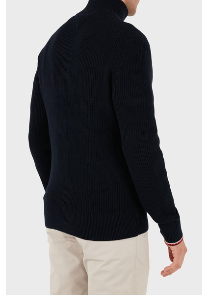 Pamuklu Regular Fit Fermuarlı Hırka Erkek Hırka MW0MW41517 Dw5 fırsatları