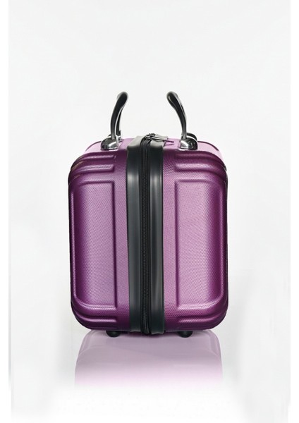 Altuğ Model Mor Renk Abs Makyaj Çantası El Valizi modelleri