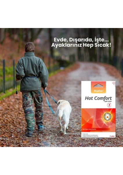 Hot-Comfort 8 Saat Etkili Ayak Isıtıcı Pad 6x2'li Paket fiyatları