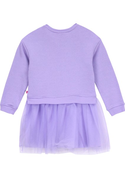 Simli Lila Kız Çocuk Abiye Elbise BRB5WG-ELB6691 fiyatları
