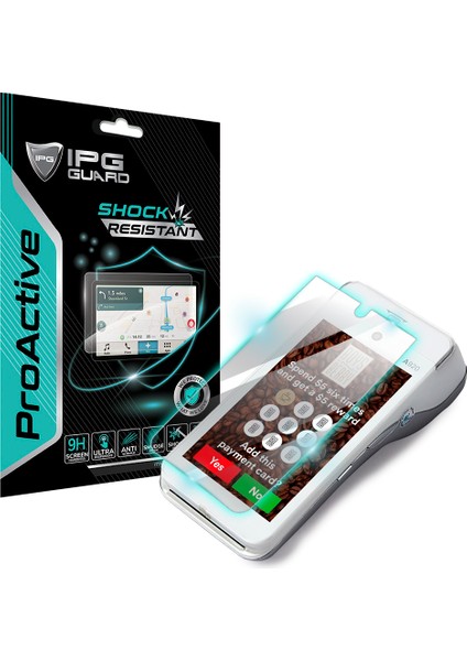 Pax A920 Smartpos 5" Ekran Için 9h Nano Proactive Ekran Koruyucu