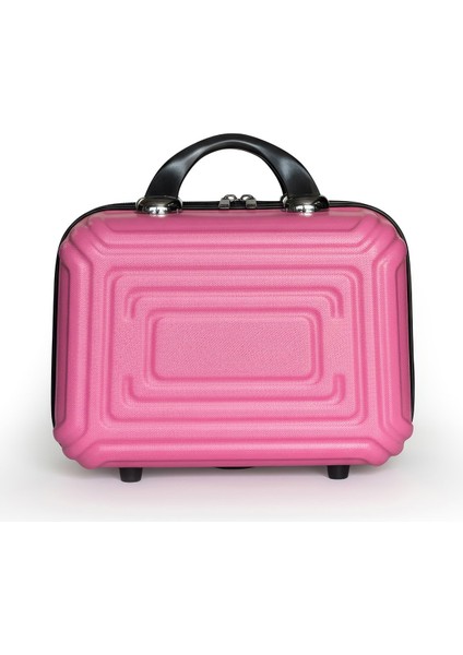 Altuğ Model Pembe Renk Abs Makyaj Çantası El Valizi fiyatları