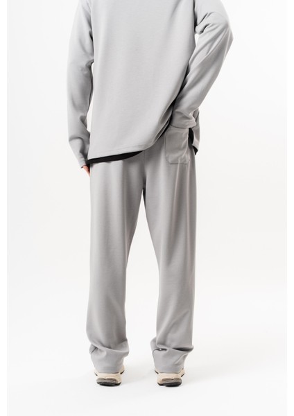Erkek Modal Baggy Eşofman Altı Gri fırsatları