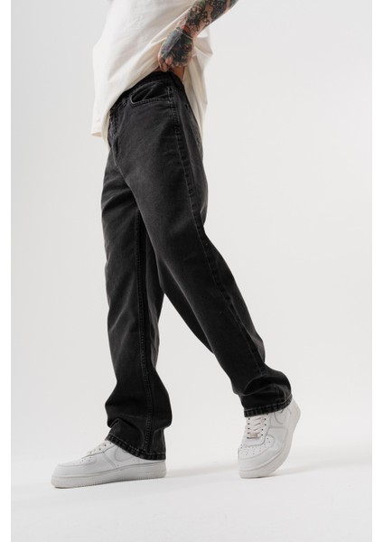 Erkek Washed Baggy Pantolon Antrasit indirimleri