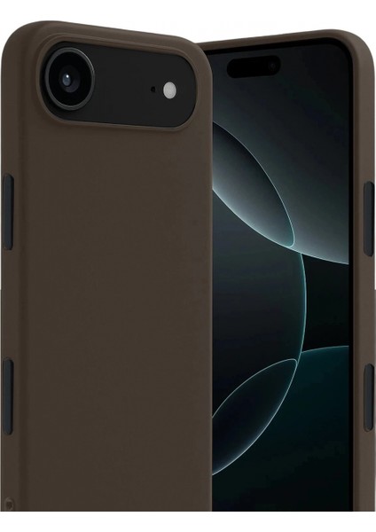 Apple iPhone 17 Air First Silikon - Kahverengi