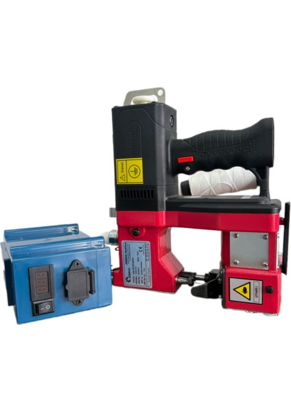 Şarjlı Çuval Ağzı Dikiş Makinesi Akülü Taşınabilir Yağ Iğne Seti Tek Bobin