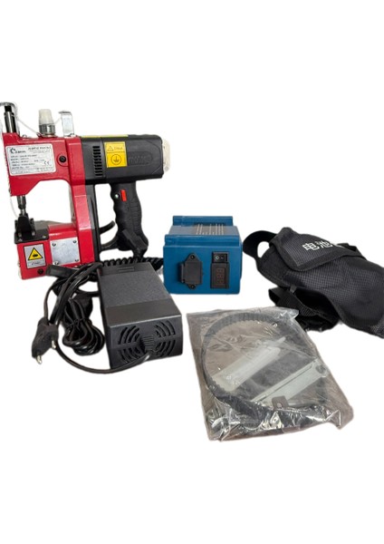 Şarjlı Çuval Ağzı Dikiş Makinesi Akülü Taşınabilir Yağ Iğne Seti Tek Bobin modelleri