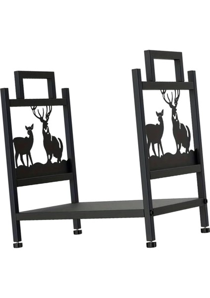 Yakacak Odun Kütük Rafı Serbest Şömine Için Bağımsız Ahşap Kazık Depolama Rafı (Yurt Dışından) modelleri